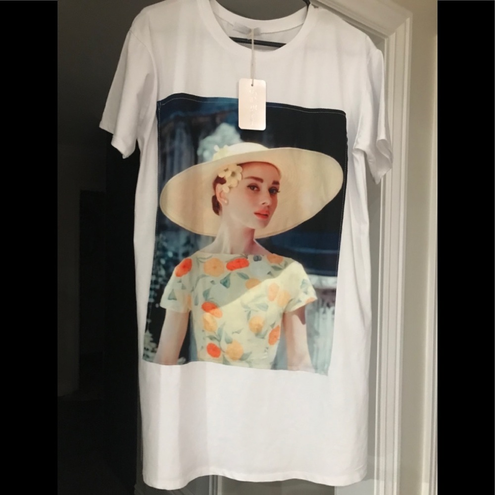 New Collection Made in Italy Audrey Hepburn Shirt